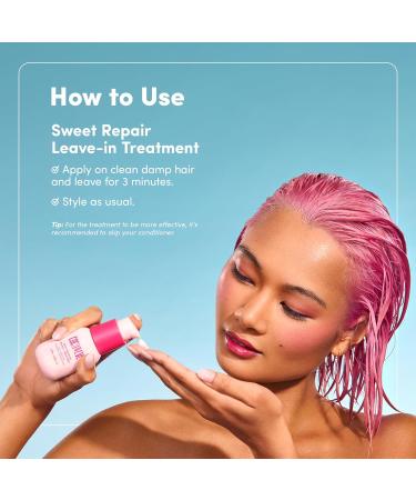 Coco & Eve Hair Repair Leave-in Treatment Restore Damaged Color-Treated Hair with Hyaluronic Acid & Ceramide - Strengthens & Repairs Split Ends for All Hair Types (1.69 Fl Oz - Buy Online on SooperMarket.com