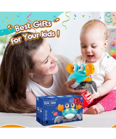 EucoCococo Toys - Best Crab Baby Toys for 6-12 Months & Learning Games for Girls Ages 1-3 | Perfect Tummy Time Gifts - Buy Online on SooperMarket.com