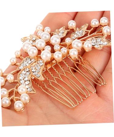 HAPINARY Hair Side Comb for Women Wedding Hair Accessories Bride Hair Side Comb Hair Comb for Women Pearl Hair Comb Pearl Hair Side Comb Wedding Hair Side Comb Bride Hair Accessories - Buy Online on SooperMarket.com