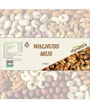 Mynatura Walnuss Must I Spread | Fresh Walnut Nut Butter | Healthy Snack & Bread Spread | 2x280g Glass Jars - Buy Online on SooperMarket.com