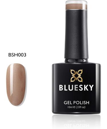 Bluesky Gel Nail Polish Shimmer Set Shimmer Glitter Gold Pink Silver Purple (Requires Curing Under Uv/Led Lamp) 10 ml - Buy Online on SooperMarket.com