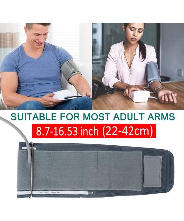 Portable Fully Automatic Digital Blood Pressure Monitor with Extra Large Cuffs - Home Use BP Monitor with Large LCD Display (Black) - Buy Online on SooperMarket.com