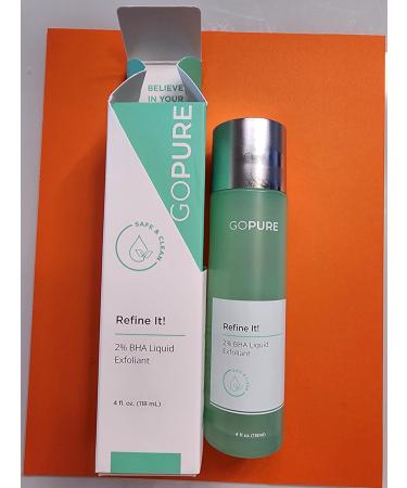 buy goPure Refine It 2% BHA Liquid Exfoliant | Pore Refining & Complexion Correcting for All Skin Types - Buy Online on SooperMarket.com