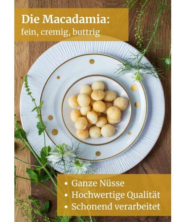 Buy Jalall D'or Roasted & Salted Macadamia Nuts - 500g | Fair Trade Whole Nut Kernels | International Shipping - Buy Online on SooperMarket.com