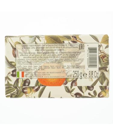 Nesti Dante Il Frutteto Olive & Tangerine Moisturizing Soap 250g/8.8oz - Buy Online on SooperMarket.com