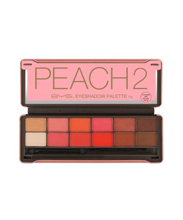 BYS Peach 2 Eyeshadow Palette 12 g