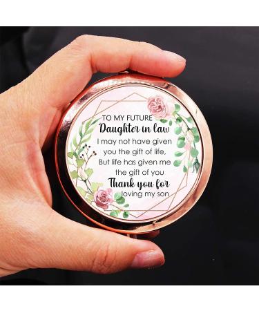 GAOLZIUY Future Daughter in Law Gifts on Wedding Day  Gifts for My Future Daughter-in-Law  Bride Wedding Gift Daughter in Law Bridal Shower Gift from Mother in Law  Gifts for New Daughter Rose Gold-daughter in Law - Buy Online on SooperMarket.com