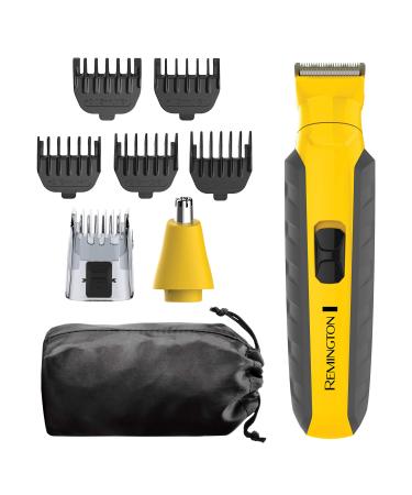 Remington Virtually Indestructible All-in-One Grooming Kit, Yellow, PG6856