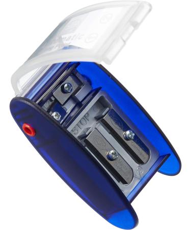 AS2M (1053121) Long Point Sharpener sharpens in 2 steps 2 spare blades includes. With lead pointers for 2 mm and 3.2 mm. BLUE only 1-Pack - Buy Online on SooperMarket.com