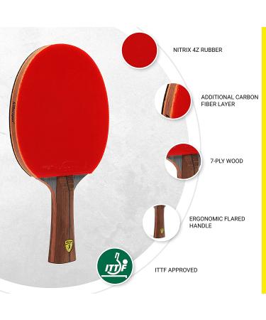 Killerspin Jet800 Speed N2 Ping Pong Paddle with Red/Black Storage Case - Buy Online on SooperMarket.com