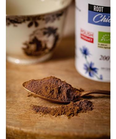 Dary Natury Organic Coffee Root Chicory - a healthy and delicious alternative to caffeine-free coffee rich in vitamins and minerals - Buy Online on SooperMarket.com