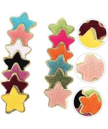 EXCEART 13pcs Clothing Accessories Embroidered Hat Sew on Patch Adorable Clothes Patches Multicolor Commoner - Buy Online on SooperMarket.com