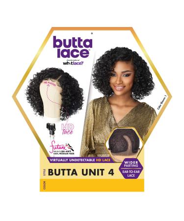 Sensationnel Butta Lace Wig Unit 4 (1B) - Premium Quality Synthetic Hair Wig - Buy Online on SooperMarket.com