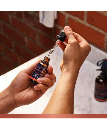 King C. Gillette Beard Oil (30 ml) - Natural Argan Jojoba Avocado Macadamia & Almond Oils | Premium Men's Beard Care Gift - Buy Online on SooperMarket.com
