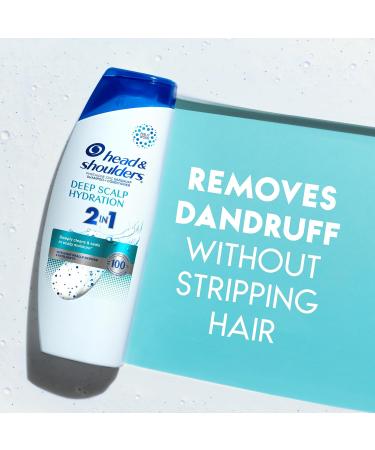 Head & Shoulders Deep Scalp Hydration 2-in-1 Anti-Dandruff Shampoo + Conditioner 370 mL - Buy Online on SooperMarket.com