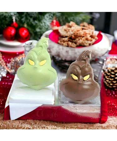 Whimsical Grinch Hot Chocolate Bomb Mug: A Merry Gift with Chocolate Chips and Marshmallows - Buy Online on SooperMarket.com