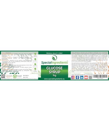 Special Ingredients Glucose Syrup 1kg - Highest Quality Vegan & GMO-Free | International Shipping - Buy Online on SooperMarket.com