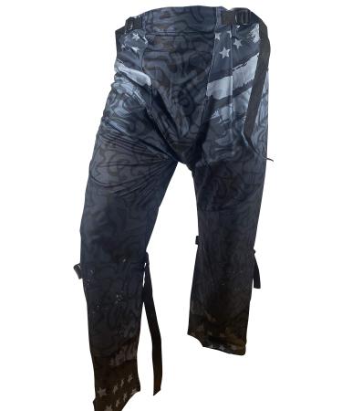 Fang Inline Roller Hockey Pants Adult Senior Usa Iron Small