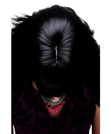 WIG ME UP 8019-2 Black Straight Layered Wetlook Wig - International Shipping Available - Buy Online on SooperMarket.com
