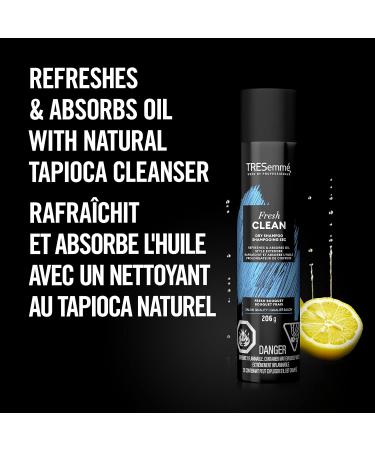 TRESemm Fresh Clean Dry Shampoo oily hair style extender refreshes & absorbs oil with natural tapioca starch Fresh Bouquet Scent 206 g - Buy Online on SooperMarket.com