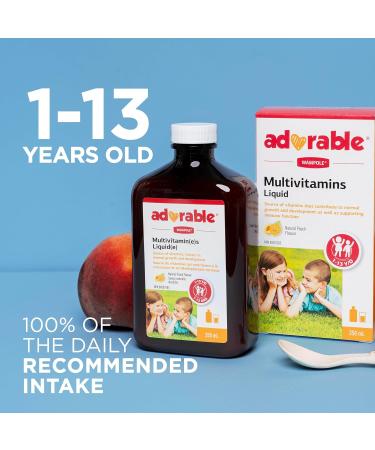 Wampole Adorable Kids Multivitamins Liquid Fast Liquid Absorption 350 ml (Pack of 3) - Buy Online on SooperMarket.com