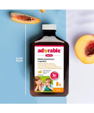 Wampole Adorable Kids Multivitamins Liquid Fast Liquid Absorption 350 ml (Pack of 3) - Buy Online on SooperMarket.com