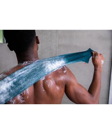 Cleanlogic Men Exfoliating Stretch Wash Cloth - Pack of 6 (Assorted Colors) - Buy Online on SooperMarket.com