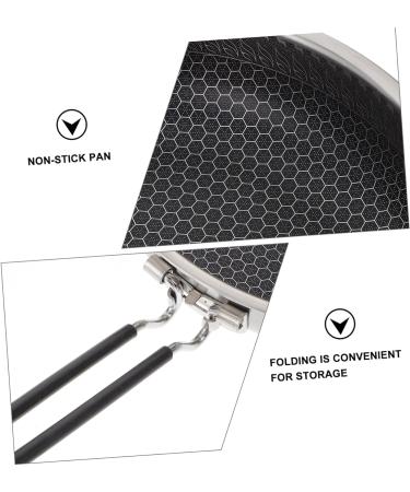 MAGICLULU Stainless Steel Griddle 1pc Outdoor Non Stick Pan Iron Honeycomb Water Cup Camping Skillet - Buy Online on SooperMarket.com