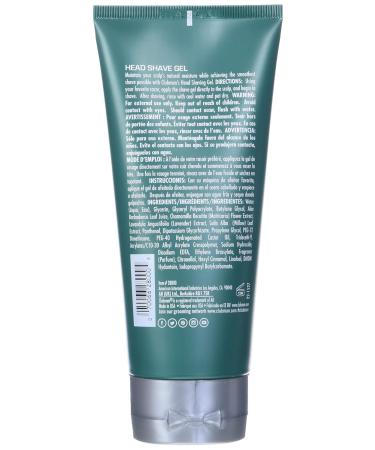 Clubman Head Shave Gel 6 fl oz - Premium Shaving Gel for Smooth Irritation-Free Head Shaving | International Shipping Available - Buy Online on SooperMarket.com