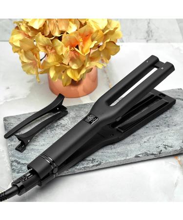 Hot Tools Pro Artist Black Gold Dual Plate Hair Straightener | Faster Styling Reduced Damage | International Shipping Available - Buy Online on SooperMarket.com