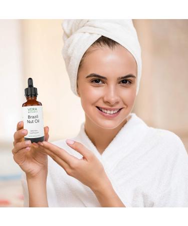100% Pure & Natural Brazil Nut Oil - Unrefined Cold-Pressed for Face Skin Hair & Nails - Reduce Breakage & Even Skin Tone - Therapeutic Massage Oil - Buy Online on SooperMarket.com