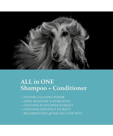 iGroom All-In-One Dog Shampoo + Conditioner 16 oz - Luxury Pet Beauty Care for All Coat Types - Hydrating & Conditioning Formula Made in USA - Buy Online on SooperMarket.com
