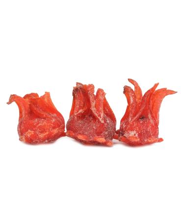 Dried Candied Hibiscus Flower by Its Delish, 1.1 lbs Bulk Bag 1 Pound (Pack of 1)