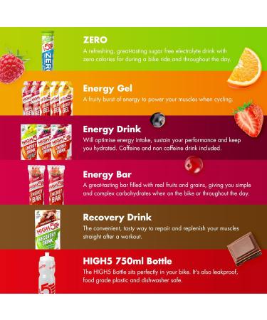 HIGH5 Cycle Pack: Cycling Energy, Hydration & Recovery Products - 1 Count - Buy Online on SooperMarket.com