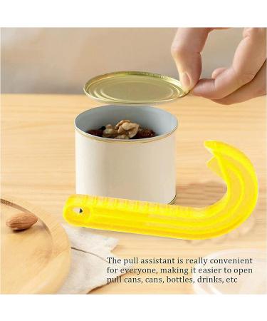 SUL Ring Pull Can Opener Designed for Weak Hands Weak Grip or Limited Dexterity Arthritis Elderly Children and Anyone with Low Strength Makes Easy Work of Opening Cans jar (Yellow) - Buy Online on SooperMarket.com