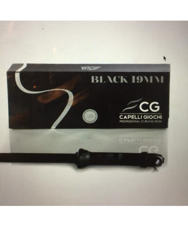 (Black Professional Curling Iron 3/4 inch)