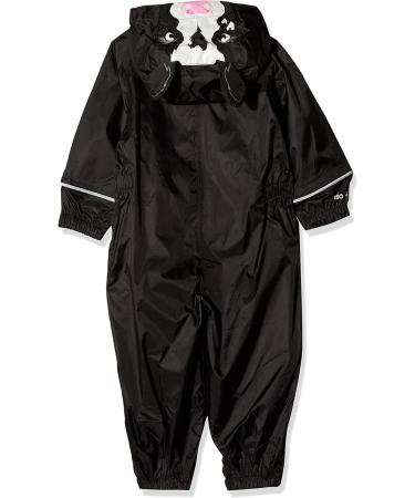 Regatta Girl's Charco All-in-One Suit 48-60 Black/White - Stylish and Comfortable Kids' Outdoor Wear - Buy Online on SooperMarket.com