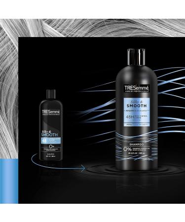 TRESemm Silky & Smooth Anti-Frizz Shampoo - Pro Style Technology - 28 Fl Oz (Pack of 6) - Buy Online on SooperMarket.com