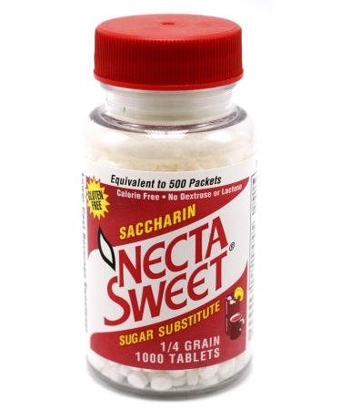 NECTASWEET SUGAR SUB TB .25 GR 1000