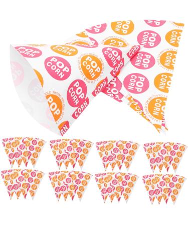 Didiseaon 150 Pcs Popcorn Bag Party Wedding Cone Bags Christmas Gift Bags Cone Treat Bags Popcorn Servings Bags Popcorn Cone Bags Popcorn Cones Bags Clear Goody Bag Child Mini Snack Paper - Buy Online on SooperMarket.com