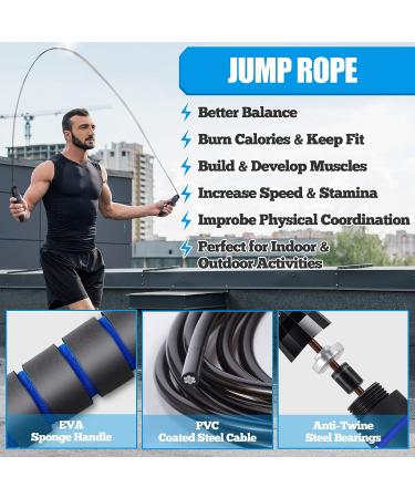 Yoga Blocks Set with Mini Ball, Resistance Bands, Jump Rope & Gym Bag - Pilates & Stretching Accessories - Buy Online on SooperMarket.com