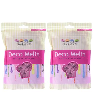 FunCakes Deco Melts - Pink - Buy 2x250g Pack Online | International Shipping Available - Buy Online on SooperMarket.com