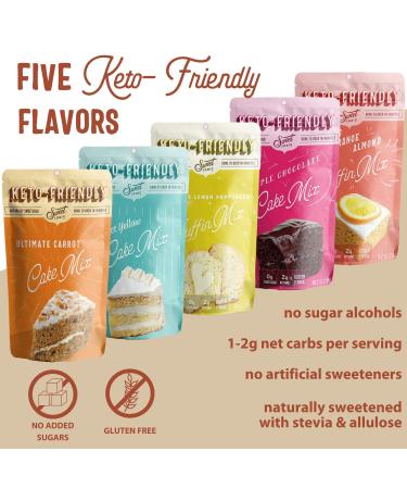 SWEET LOGIC Keto Baking Mix - Pumpkin Spice | Low Carb, Gluten Free, Diabetic Friendly | 1-2G Net Carbs Per Serving - Buy Online on SooperMarket.com