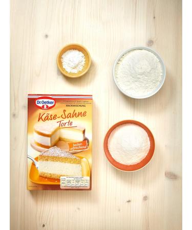 Dr. Oetker Cheese Cream Cake Baking Mix - 385g | Easy & Delicious Cheesecake Recipe - Buy Online on SooperMarket.com