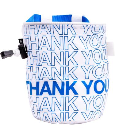 Evolv Bodega Chalk Bag White/Blue