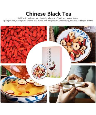 Red Dates Tea Longan & Wolfberry Herbal Tea Bags - Qi & Blood Support for Female Menstrual Periods - Buy Online on SooperMarket.com