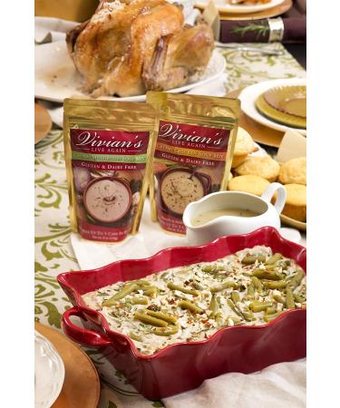 Vegan Gluten-Free Dairy-Free Cream of Mushroom Soup Mix by Vivian's Live Again - 3 Pack - Buy Online on SooperMarket.com