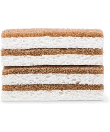 Full Circle Walnut Shell Non-Scratch Scrubber Sponge - Pack of 3 - Buy Online on SooperMarket.com