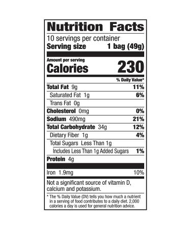 Gardetto's Original Recipe Snack Mix Multipack 1.75 oz 10 ct - Savory Snack Bags - Buy Online on SooperMarket.com