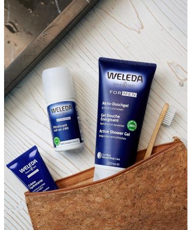 WELEDA Bio for Men Shaving Cream - Natural Razor Foam for Gentle Shave & Skin Protection (75 ml 2-Pack) - Buy Online on SooperMarket.com